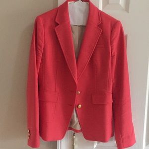 Banana Republic peachy pink blazer